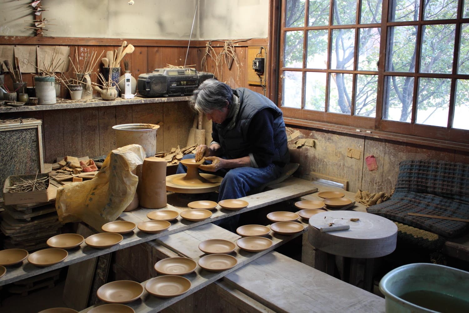 Kiyomizu-yaki Pottery Workshop 1